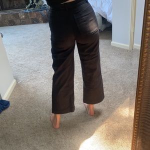 Everlane Black Wide Leg Crop